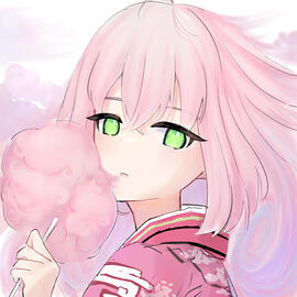 (oc) ame - festival cotton candy